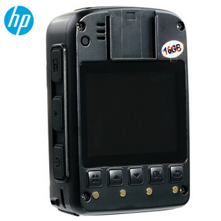 惠普（HP）DSJ-A8执法记录仪3600万高清执法记录仪1296P防爆现场记录仪 官方标配128G
