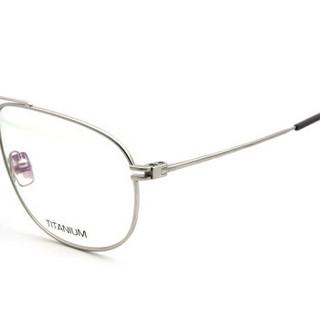 蔡司眼镜（Zeiss Eyewear）男女款 全框银色镜框眼镜框眼镜架 ZS-85007-F020  61MM