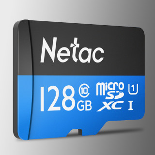 Netac 朗科 P500 microSD存储卡 128GB 海之蓝（UHS-I、U1）