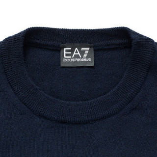 EA7 EMPORIO ARMANI阿玛尼奢侈品男士长袖圆领针织上衣6ZPMZ8-PM04Z NAVY-1578 XL