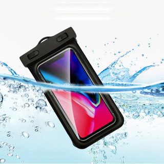 加加林 手机防水袋 潜水带气囊 手机游泳防水袋 黑色