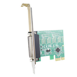 EDUP EP-9616 PCI-E转并口卡 DB25针并口扩展卡 PCI-E转LPT接口打印机税控机 台式机IEEE1284扩展卡