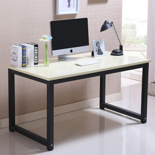 中伟电脑桌台式简易书桌现代简约钢木办公桌120*60cm