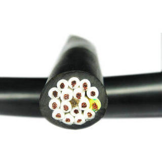 齐鲁（QILU）电线电缆 ZC-RVV2×6 国标铜芯（扁）100米