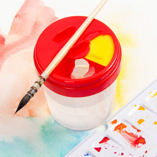 贝碧欧（Pebeo）防漏洗笔筒调色水桶 法国品牌水粉水彩丙烯绘画颜料多功能水桶 666816C