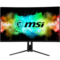 msi 微星 MAG321CURV 31.5英寸4K显示器 1500R HDR