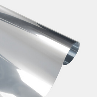 QUATREFOIL玻璃贴膜窗户贴纸防晒隔热膜90*200cm高清双面银