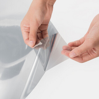 QUATREFOIL玻璃贴膜窗户贴纸防晒隔热膜90*200cm高清双面银