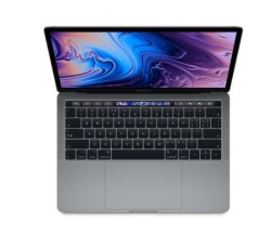 Apple 2019新品 MacBook Pro 13.3八代i5 8G 256G 2.4GHz 深空灰 笔记本电脑 轻薄本 MV962CH/A