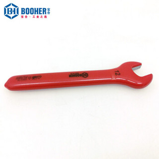 宝合(BOOHER)  浸塑型绝缘开口扳手12mm 0221412 现货