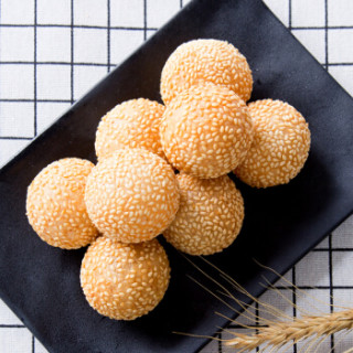 安井 芝麻球 260g(麻团 早餐面点 油炸小食 早茶点心)