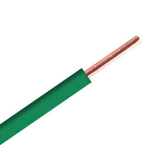 远东电缆（FAR EAST CABLE）电线电缆 ZC-BV4平方空调热水器国标铜芯阻燃单芯单股硬线 100米 绿色（简装）