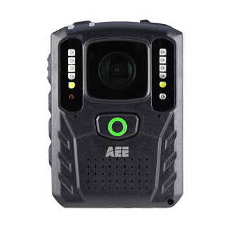 AEE P61D 智能现场执法记录仪 1080p高清红外夜视 内置wifi 双电池长时间摄录 16G版
