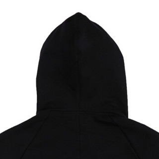 VERSACE JEANS 范思哲 奢侈品 男士黑色棉纤连帽插肩长袖卫衣 B7GSA7F3 30162 899 XL码
