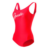 SPEEDO 速比涛  海岸线系列 女式泳衣 8-10943 34 红色