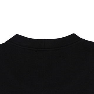 VERSACE COLLECTION 范思哲 奢侈品 男士黑色棉质圆领印花加绒卫衣 V800821F VJ00527 V7008 XL码