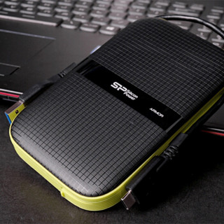 广颖电通（Silicon Power）1TB USB3.0移动硬盘 Amor A60 2.5英寸 三防军规防震防水防尘游戏玩家PS4 Xbox