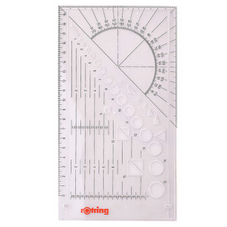 红环（rotring）补充墨水式针笔学生套装 ,0.2,0.3,0.5