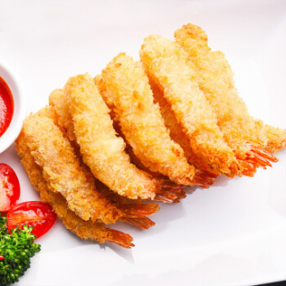 商品国联 酥脆面包虾棒 200g 10条/袋 袋装 海鲜小吃