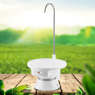 天喜(TIANXI)桶装水电动抽水器饮水机矿泉水吸水器纯净水桶家用压水器自动上水器 白色