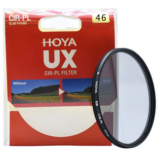 保谷（HOYA）偏振镜 滤镜 46mm UX CIR-PL 超薄CPL偏振镜