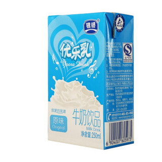 银桥 优乐乳 原味牛奶饮品 250ml*24盒 超值装