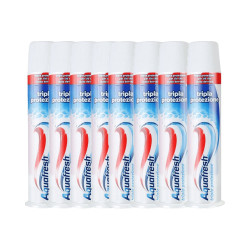 Aquafresh 直立式三色立体牙膏 100ml*8支