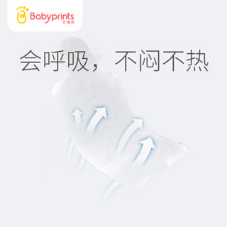 Babyprints宝宝吸汗巾 儿童一次性垫背巾 纯棉夏季薄款 大号 10条装