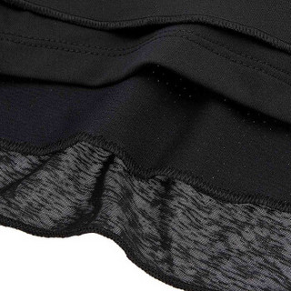 LI-NING 李宁 羽毛球系列 女 裤裙 ASKN062-1 标准黑 XXL码 (黑色、XXL)