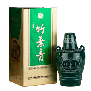 竹叶青 山西汾酒杏花村 38度竹叶青酒升级版坛竹475mL*6瓶整箱装露酒