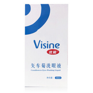 优能Visine矢车菊洗眼液300ml  清洁眼部护理液 洗眼睛水