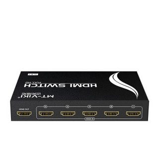 迈拓维矩（MT-viki）HDMI切换器 五进一出 高清视频 分配器 5进1出 MT-SW501-MH