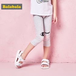 Balabala 巴拉巴拉 女童7分打底裤