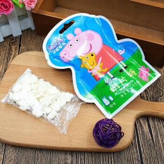 小猪佩奇（Peppa Pig）宝宝零食 奶片糖 原味/草莓味 休闲食品糖果 32g 袋装 （颜色图案口味随机发货）