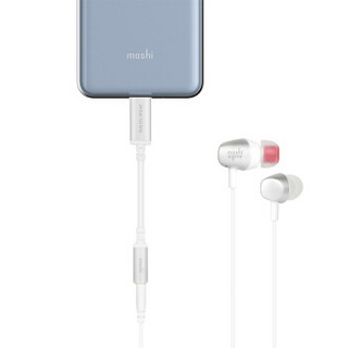 摩仕moshi 苹果安卓type-c转3.5mm音频耳机转接头usb-c智能设备接口通用