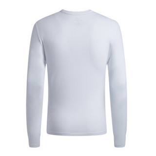 ARMANI EXCHANGE 阿玛尼奢侈品男士时尚针织T恤衫 6ZZTHF-ZJH4Z WHITE-1100 L