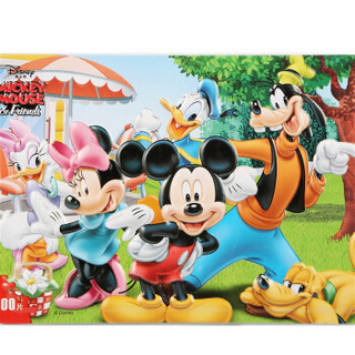 迪士尼(Disney) 200片铁盒木质拼图玩具 米奇儿童拼图男孩玩具(古部木制拼图玩具)11DF2794