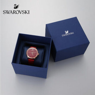 SWAROVSKI 施华洛世奇 Crystalline 红色女款手表 5295380