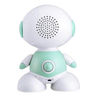 爱童小超人智能声控机器人 语音对话陪伴早教学习机 儿童跳舞玩具 Y5浅绿色