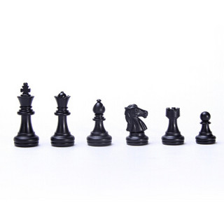 UB 友邦 国际象棋黑白磁性折叠便携成人儿童学生教学用棋4812B-C(大号)