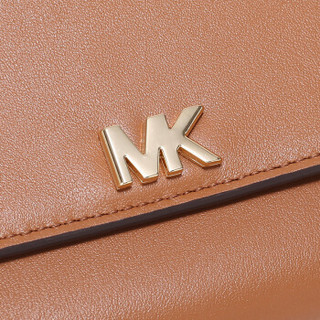 MICHAEL KORS 迈克·科尔斯 MONEY PIECES系列 女士牛皮长款钱包 32S8GF6E2L ACORN橡果棕