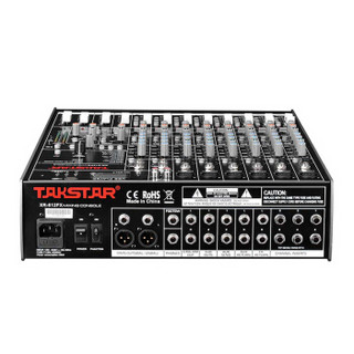 得胜（TAKSTAR） XR-612FX  12路调音台 100个预设 6个XLR和 TRS平衡 输入接口