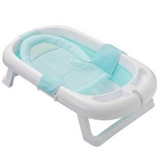日康（rikang）婴儿洗澡网沐浴网搭配婴儿洗澡盆使用 (蓝色)RK-X1015-1