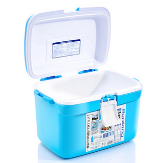 astage日本进口保温箱药品胰岛素医用冷藏箱保鲜箱13l白色