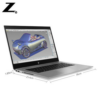 惠普（HP）ZBookStudioG5-12PA 15.6英寸 笔记本 移动工作站E-2176M/32G/1TB PCIe/4G独显/W10P/3年保修