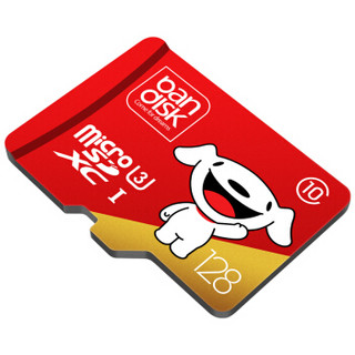 麦盘（bandisk）128GB TF（MicroSD）存储卡 U3 C10 A1 Plus版 读速100MB/s行车记录仪监控