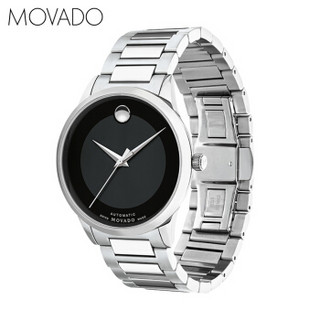 MOVADO 摩凡陀 手表 瑞士手表 现代经典系列 MODERN CLASSIC机械机芯男表黑色0607192