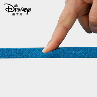 迪士尼（disney）正版授权瑜伽垫 15MM加厚防滑健身垫 185*80cm加宽加长男女运动垫子 蓝色(含绑带网包)