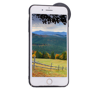 KYOTSU景胜 14MM手机镜头拍照专用壳手机保护壳苹果iphone7P/8P专用 商务黑