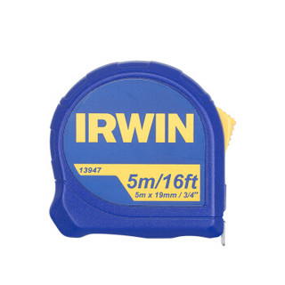 欧文（IRWIN）5m 卷尺 测量卷尺 5米 钢卷尺 手动工具